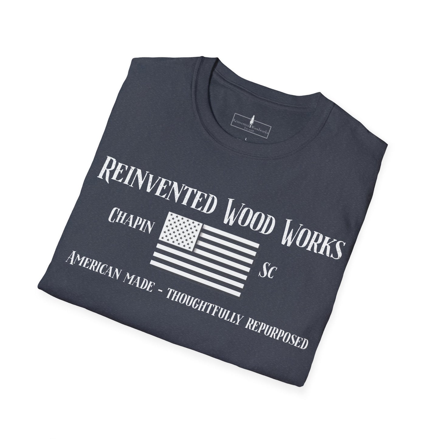 Reinvented Woodworks Motto Tee