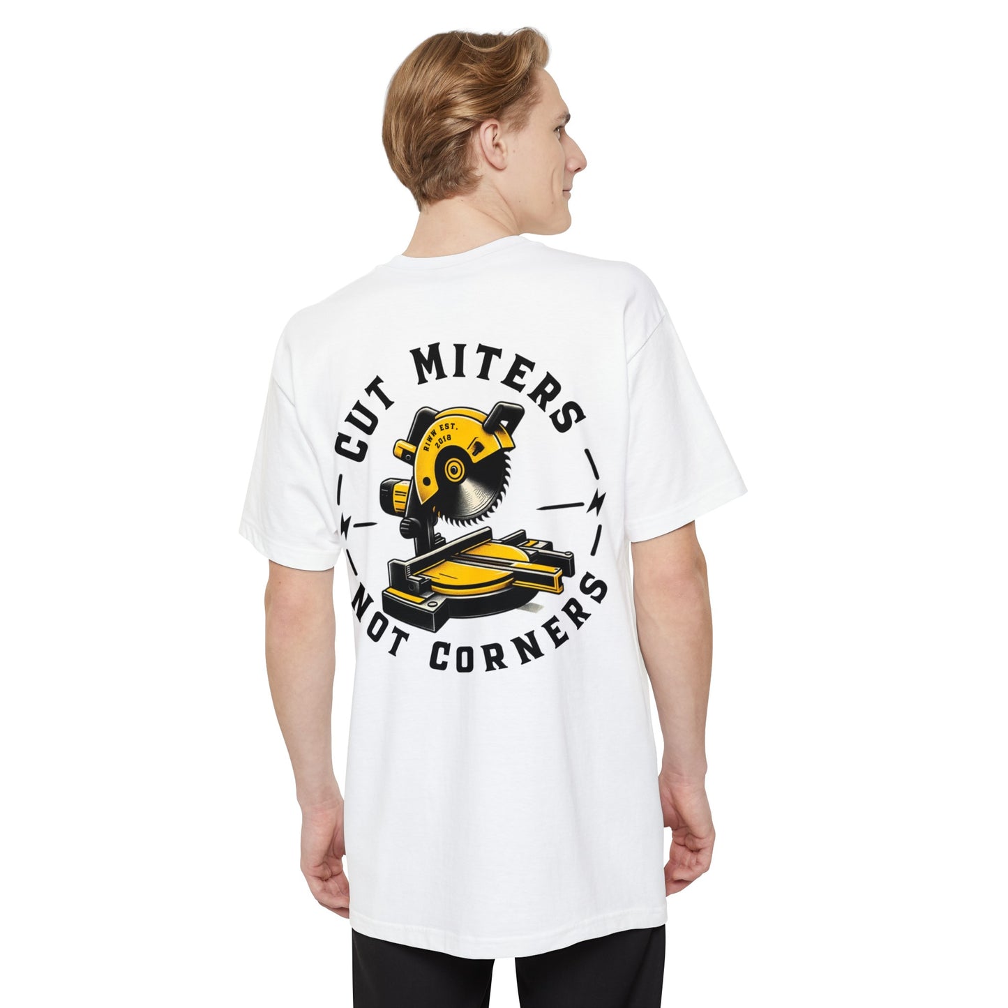 Cut Miters Not Corners Tall Tee