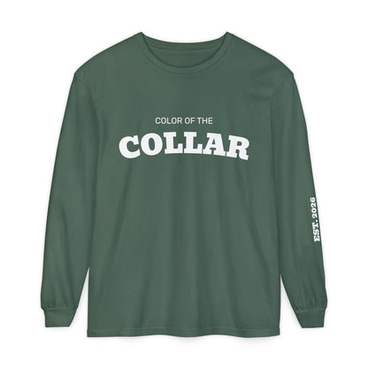 Unisex Garment-dyed Long Sleeve T-Shirt
