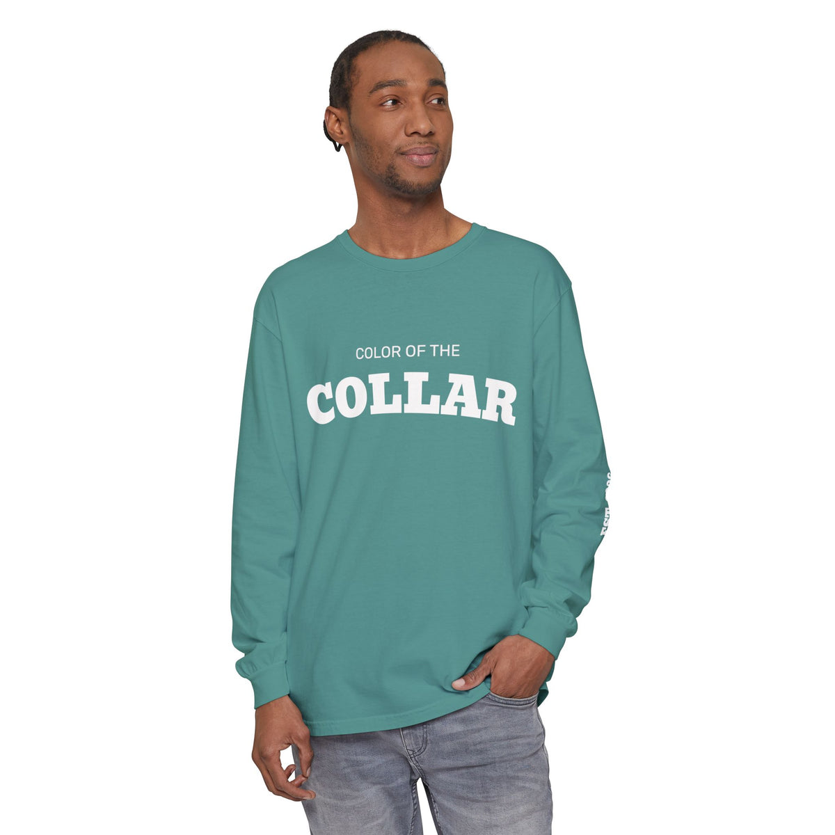 Unisex Garment-dyed Long Sleeve T-Shirt
