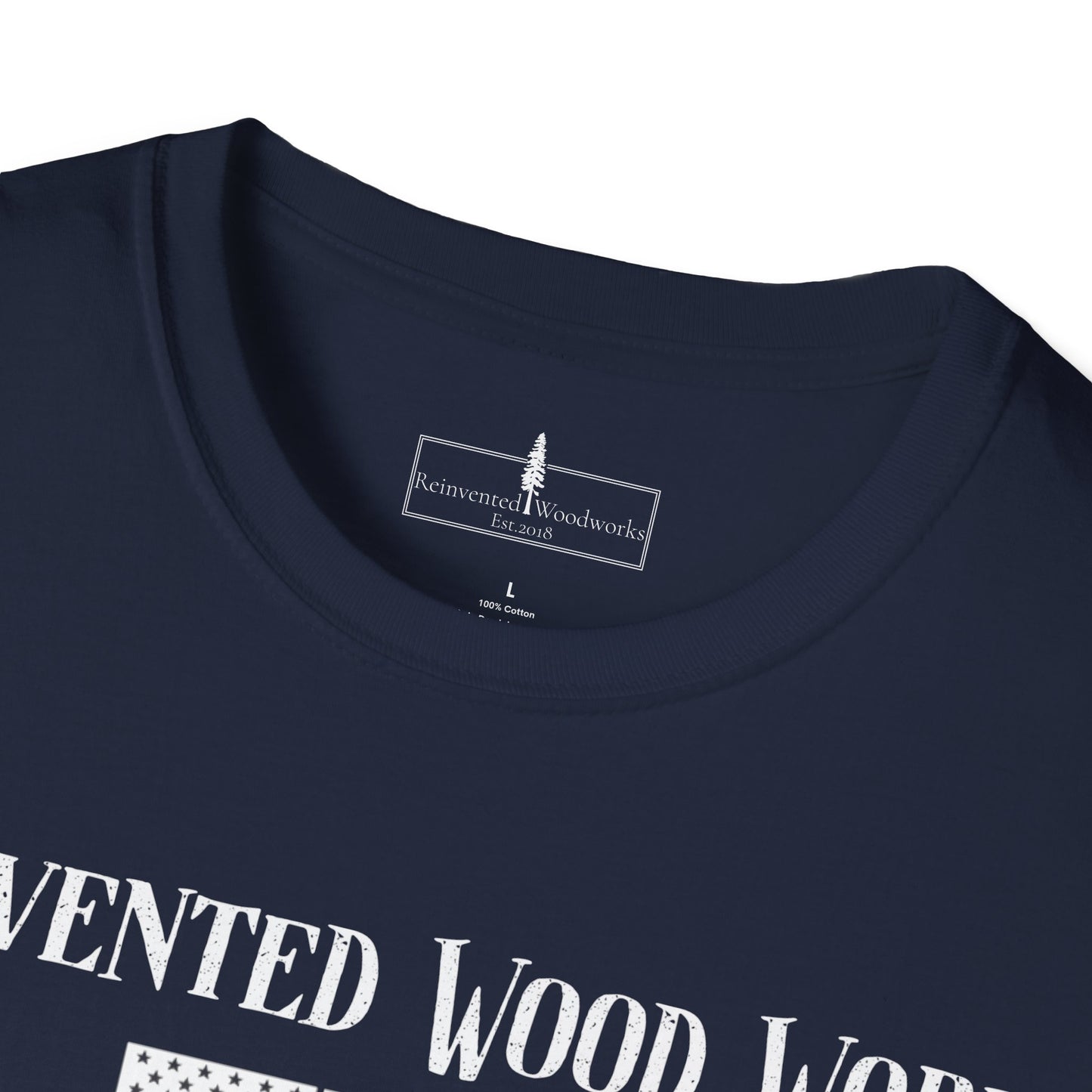 Reinvented Woodworks Motto Tee