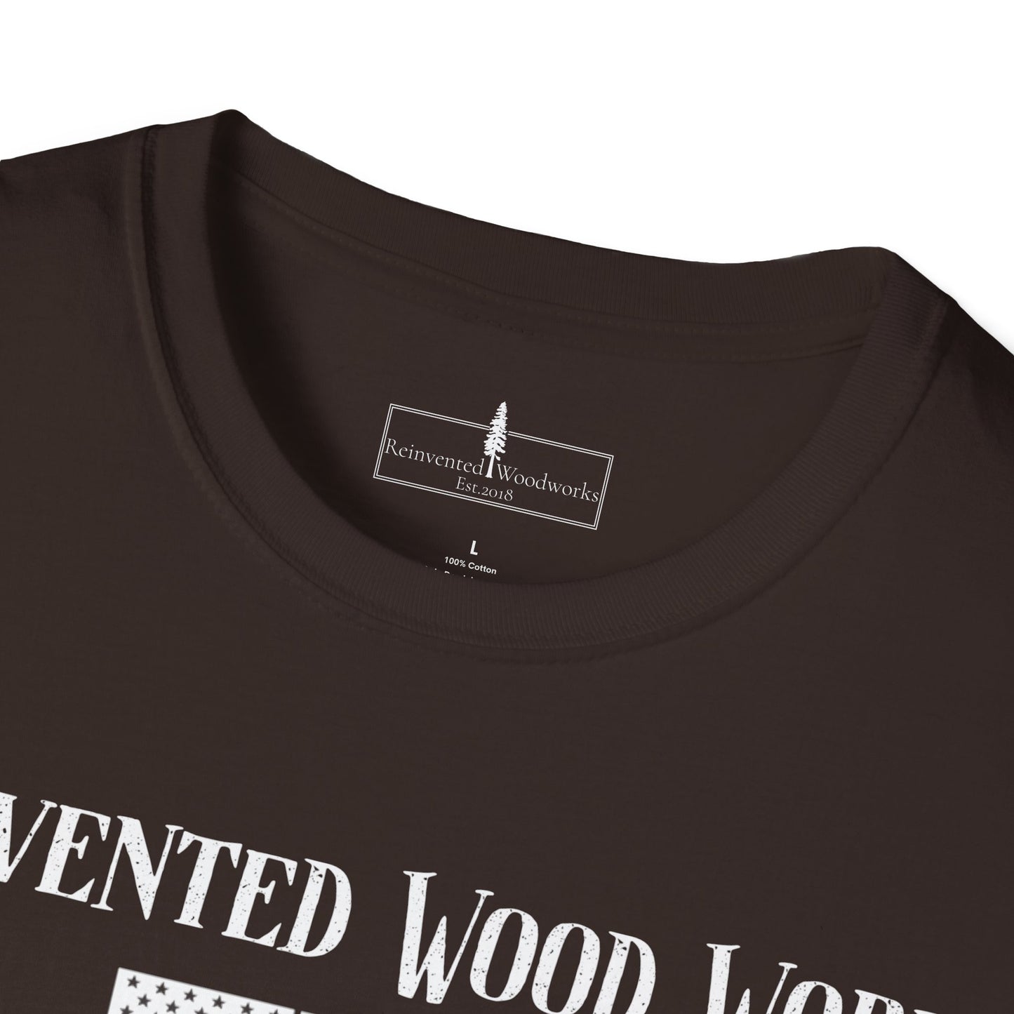 Reinvented Woodworks Motto Tee