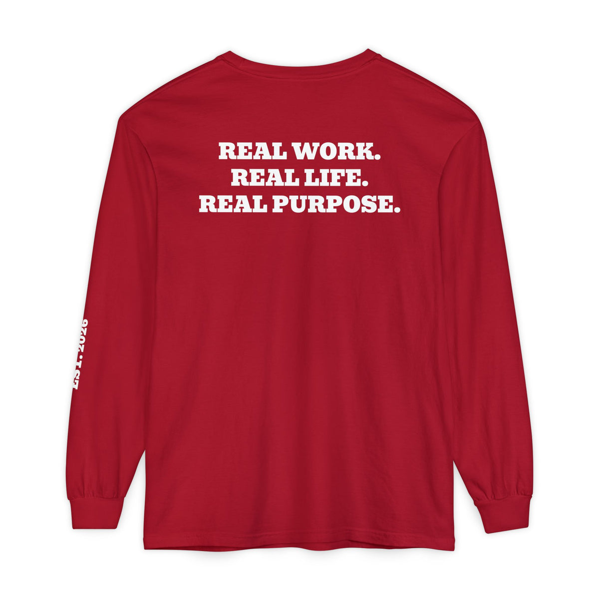Unisex Garment-dyed Long Sleeve T-Shirt