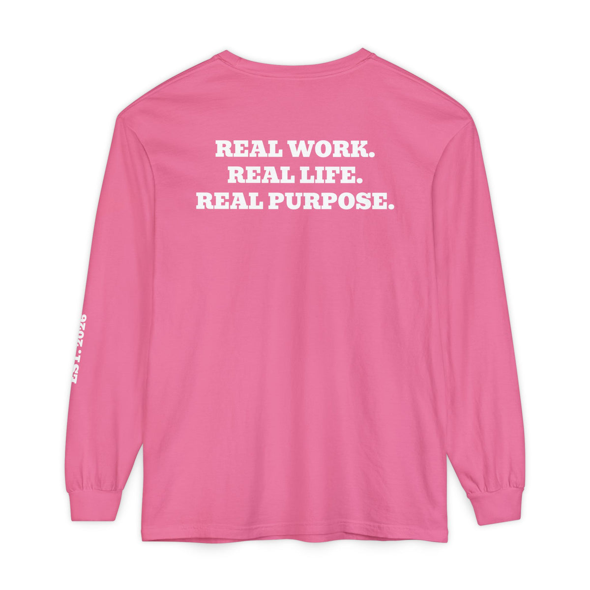 Unisex Garment-dyed Long Sleeve T-Shirt