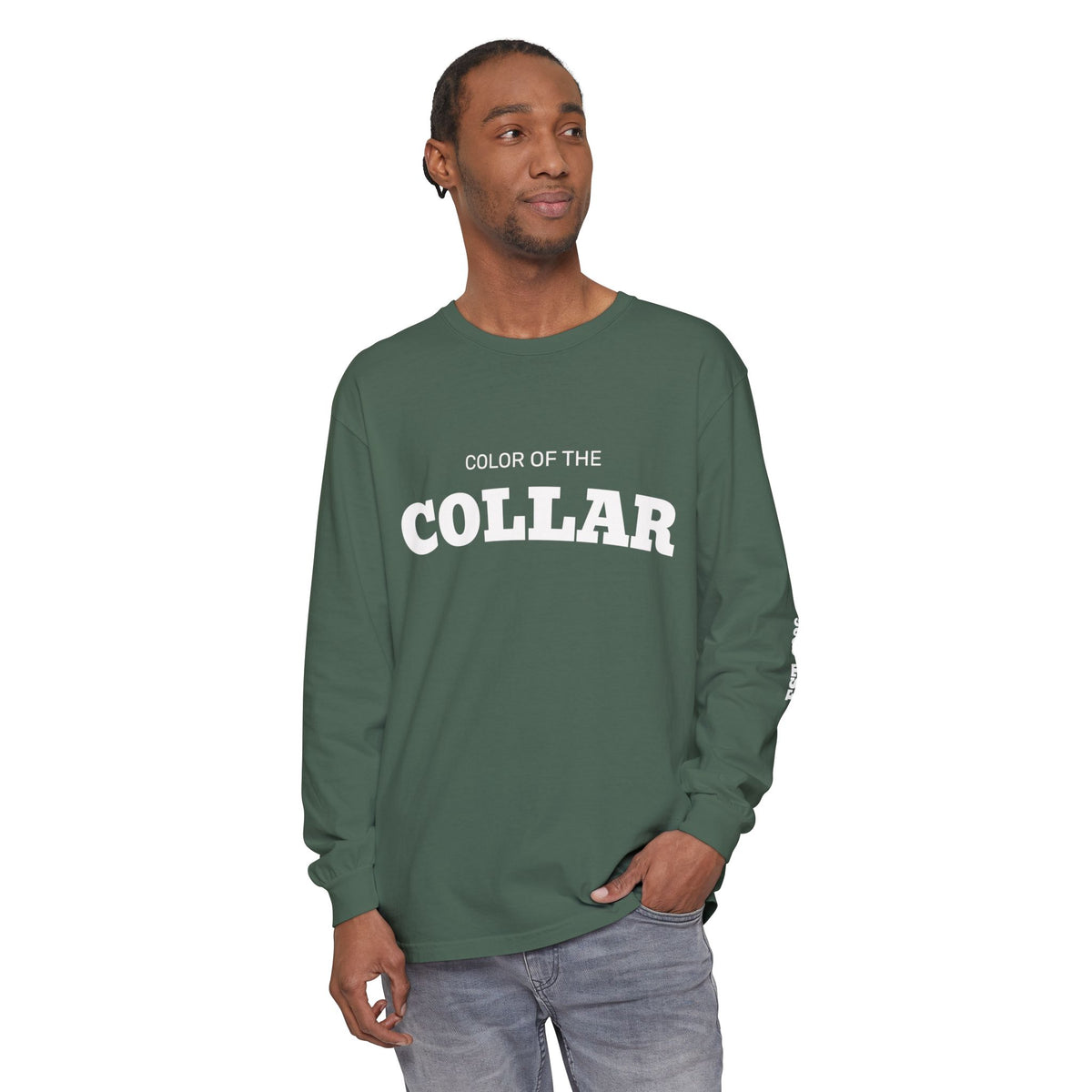 Unisex Garment-dyed Long Sleeve T-Shirt