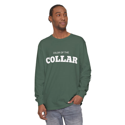 Unisex Garment-dyed Long Sleeve T-Shirt