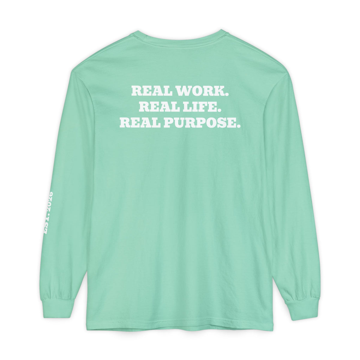 Unisex Garment-dyed Long Sleeve T-Shirt