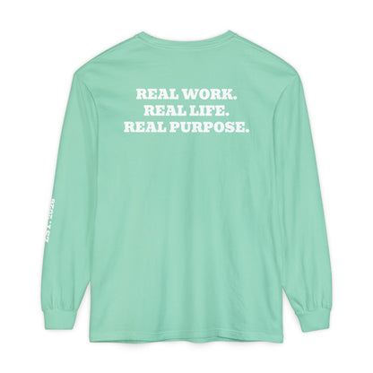 Unisex Garment-dyed Long Sleeve T-Shirt