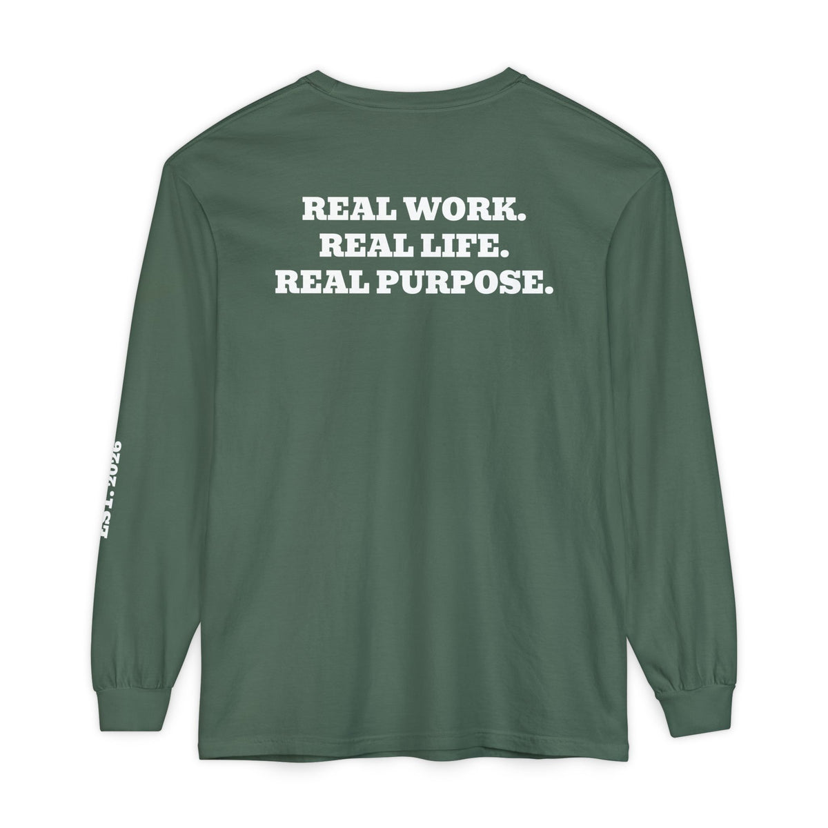 Unisex Garment-dyed Long Sleeve T-Shirt