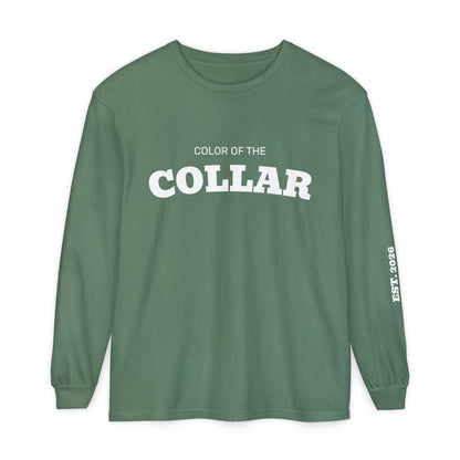 Unisex Garment-dyed Long Sleeve T-Shirt