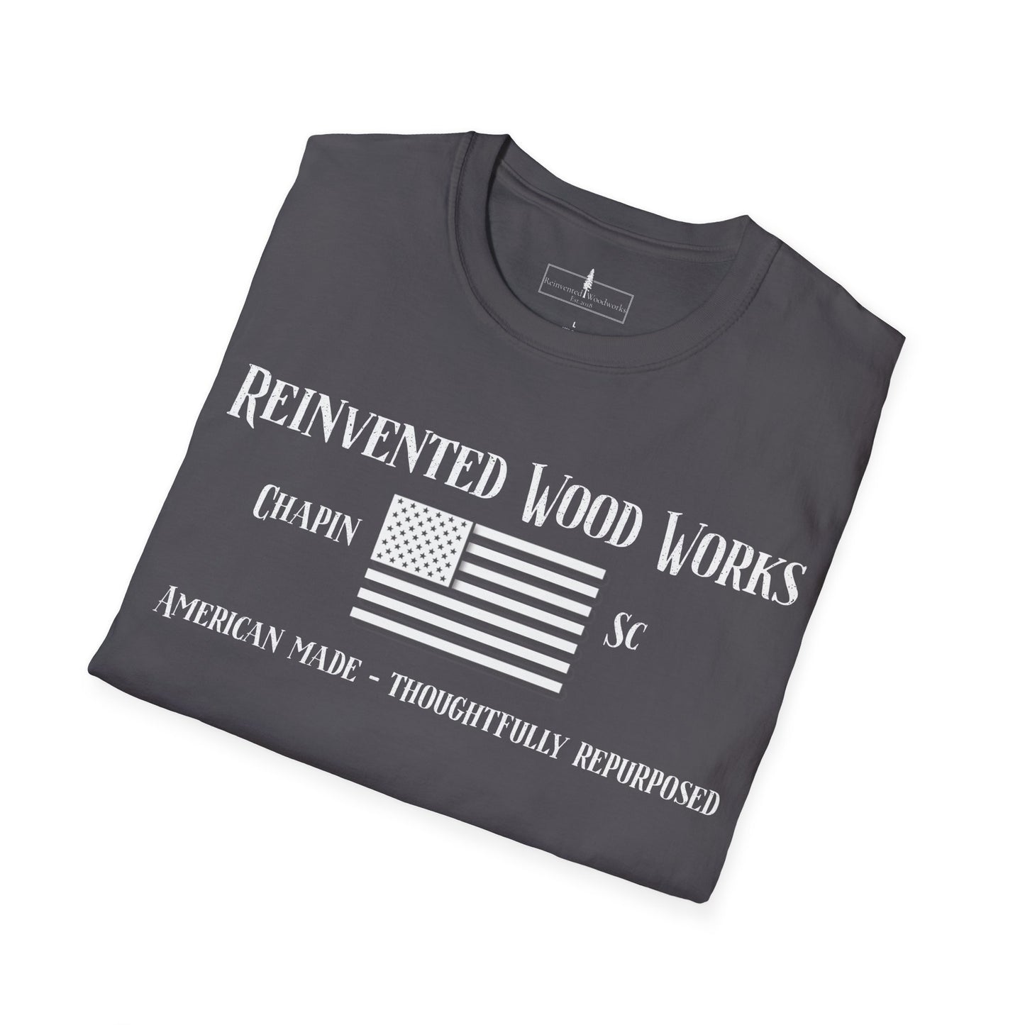 Reinvented Woodworks Motto Tee