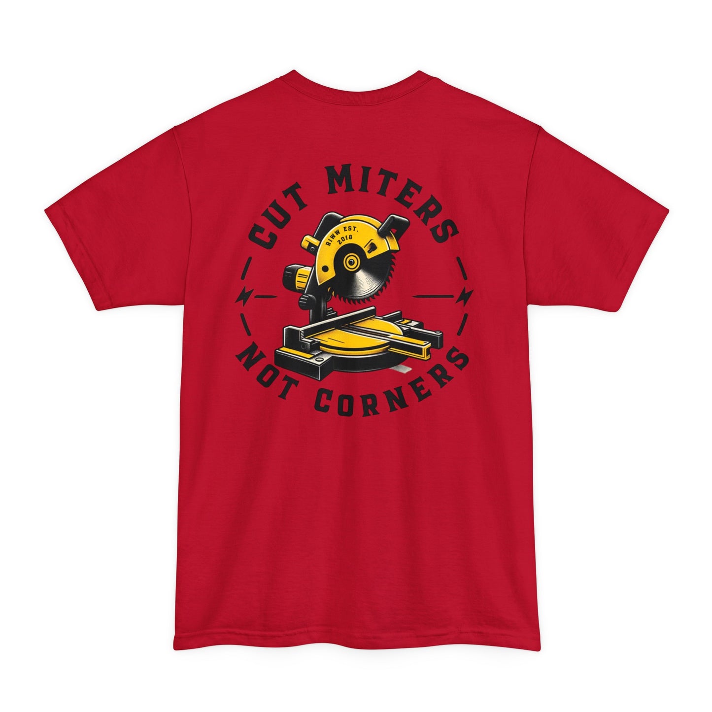 Cut Miters Not Corners Tall Tee