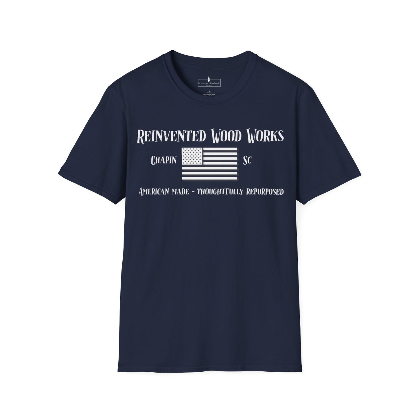 Reinvented Woodworks Motto Tee