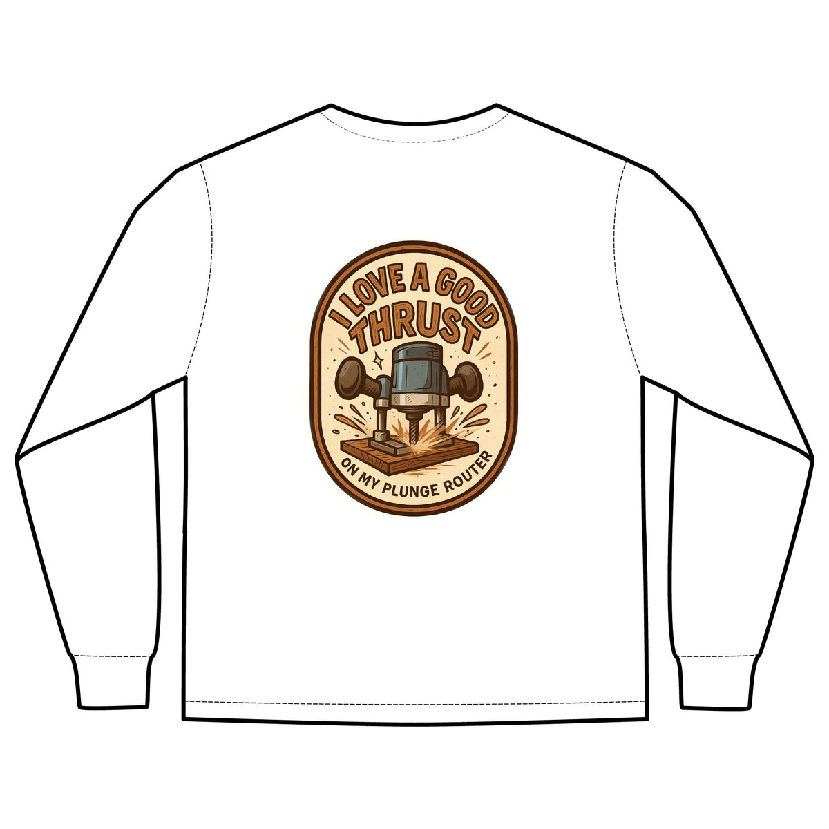 Plunge Router Long Sleeve Tee