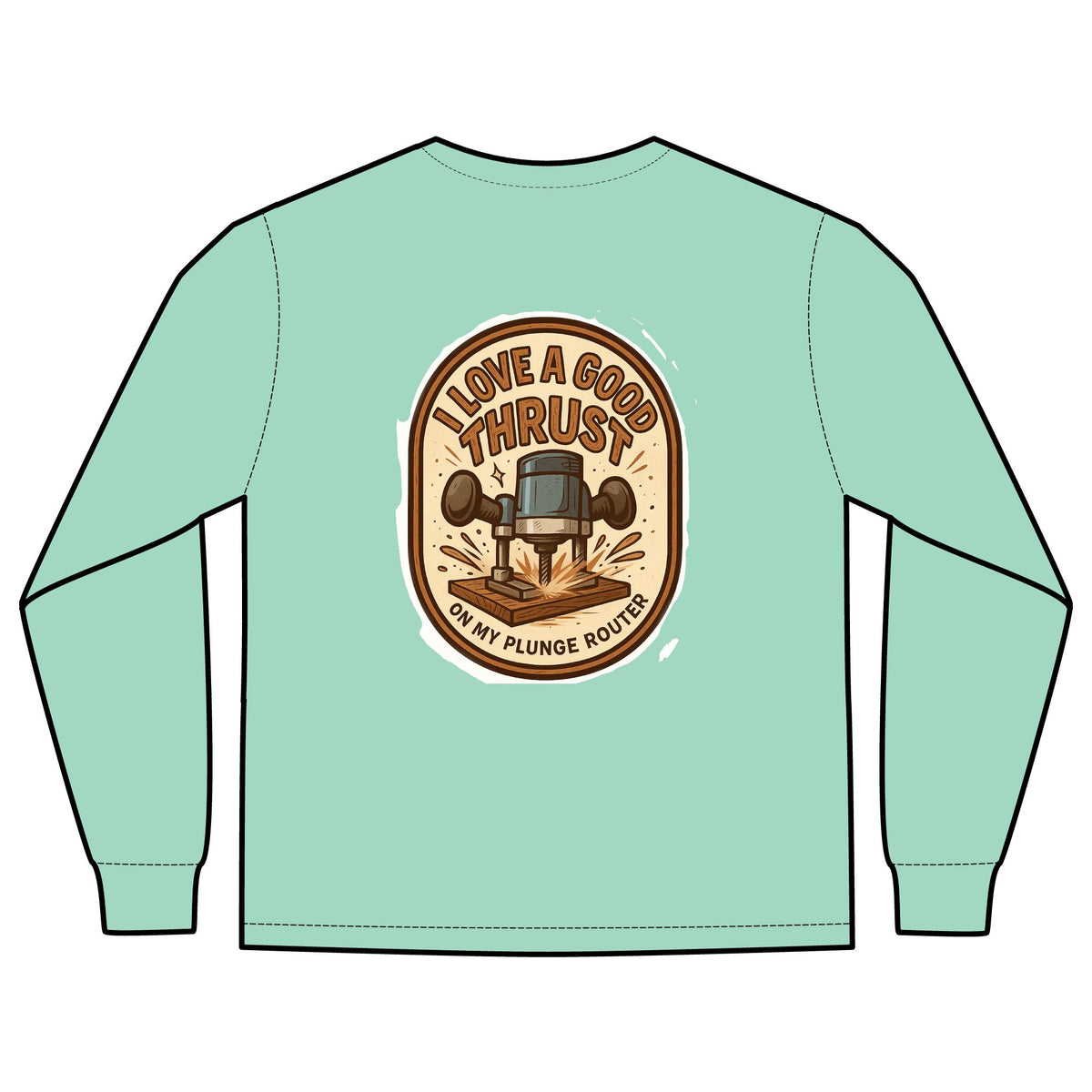 Plunge Router Long Sleeve Tee