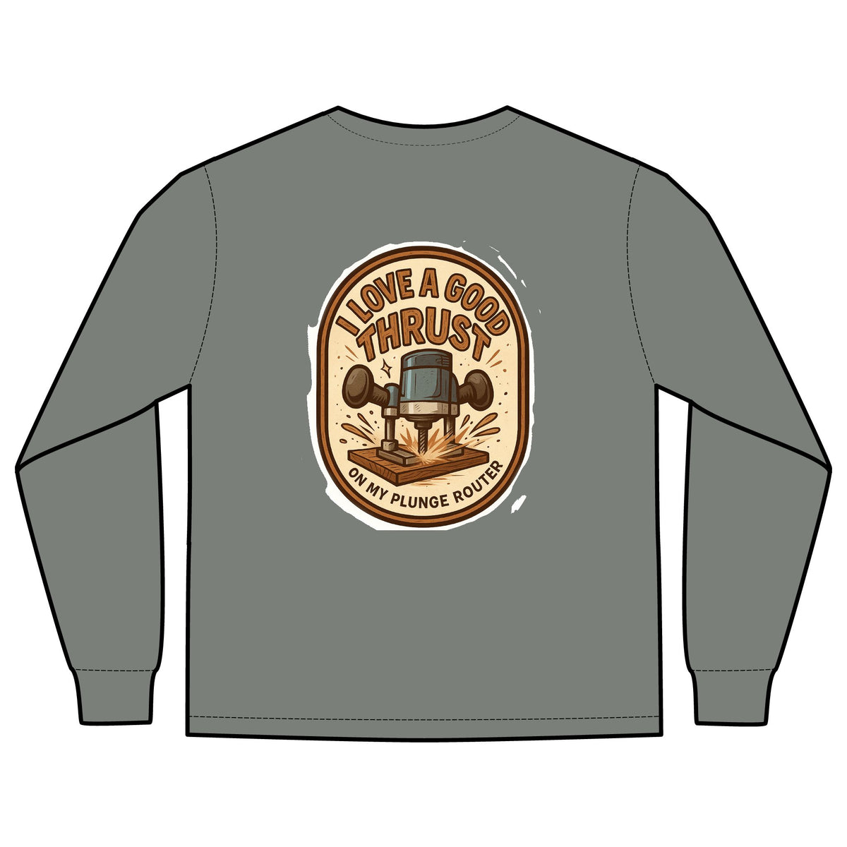 Plunge Router Long Sleeve Tee