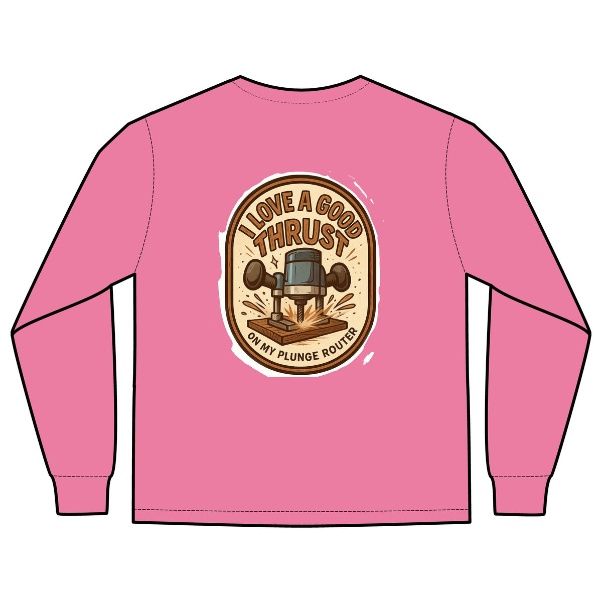 Plunge Router Long Sleeve Tee
