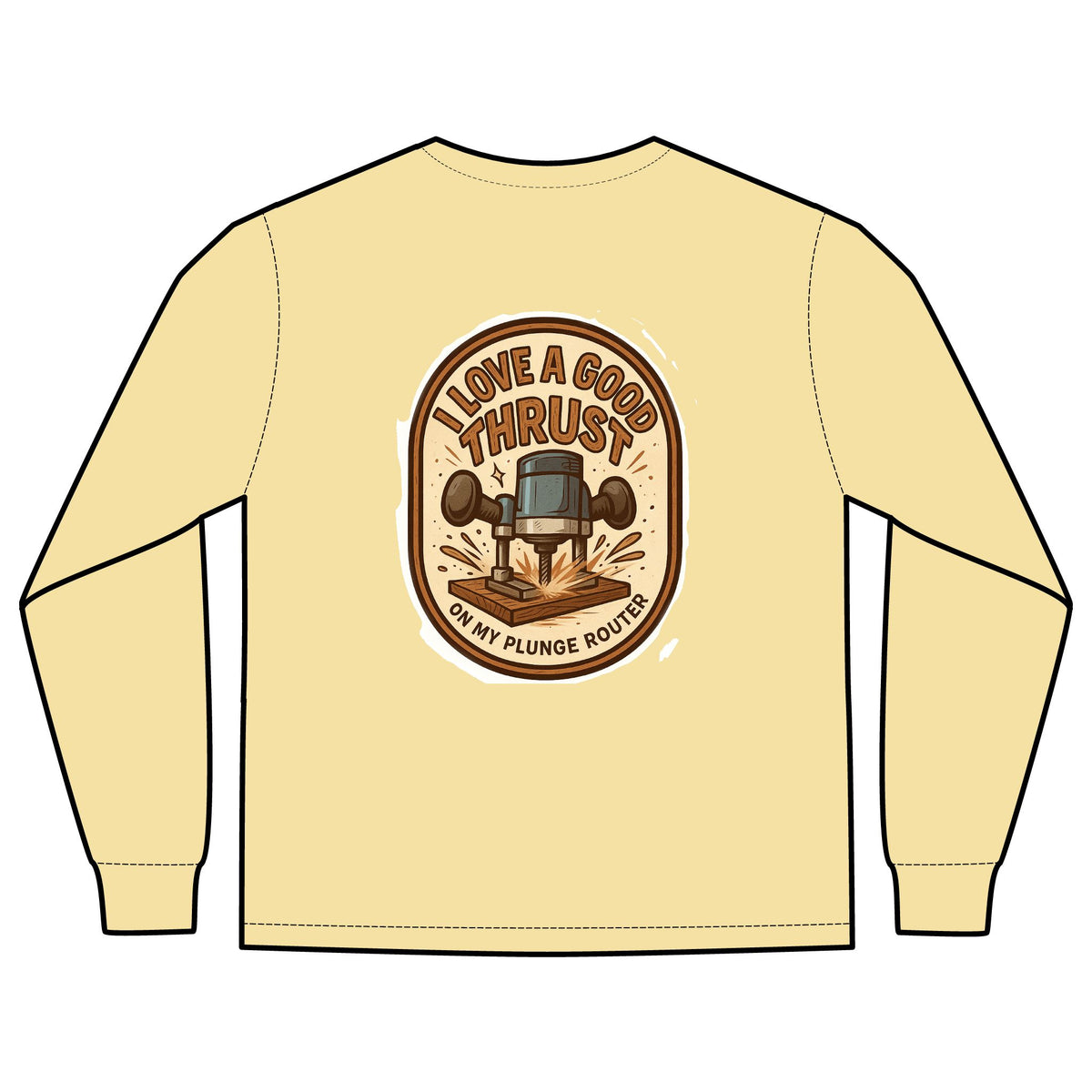 Plunge Router Long Sleeve Tee