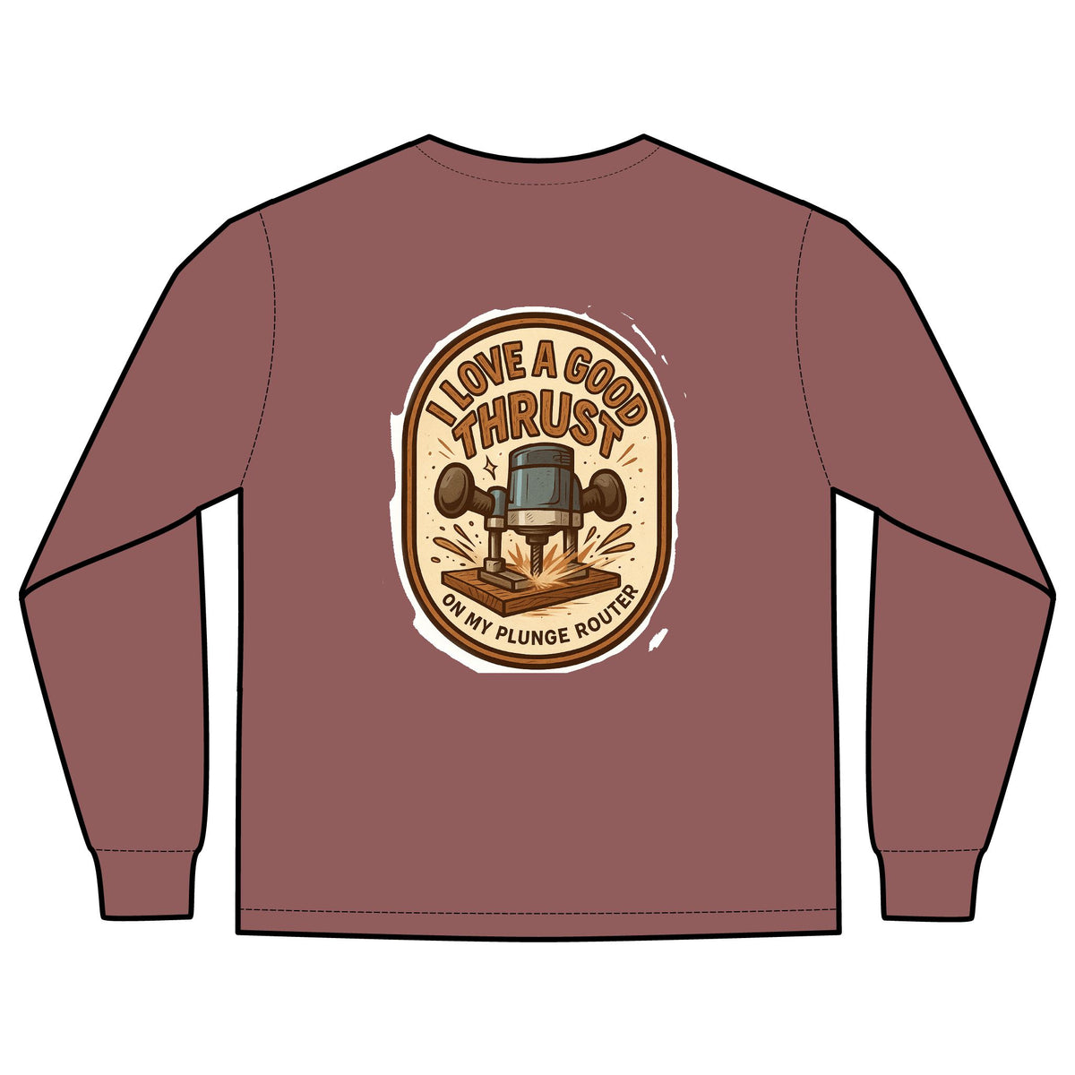 Plunge Router Long Sleeve Tee