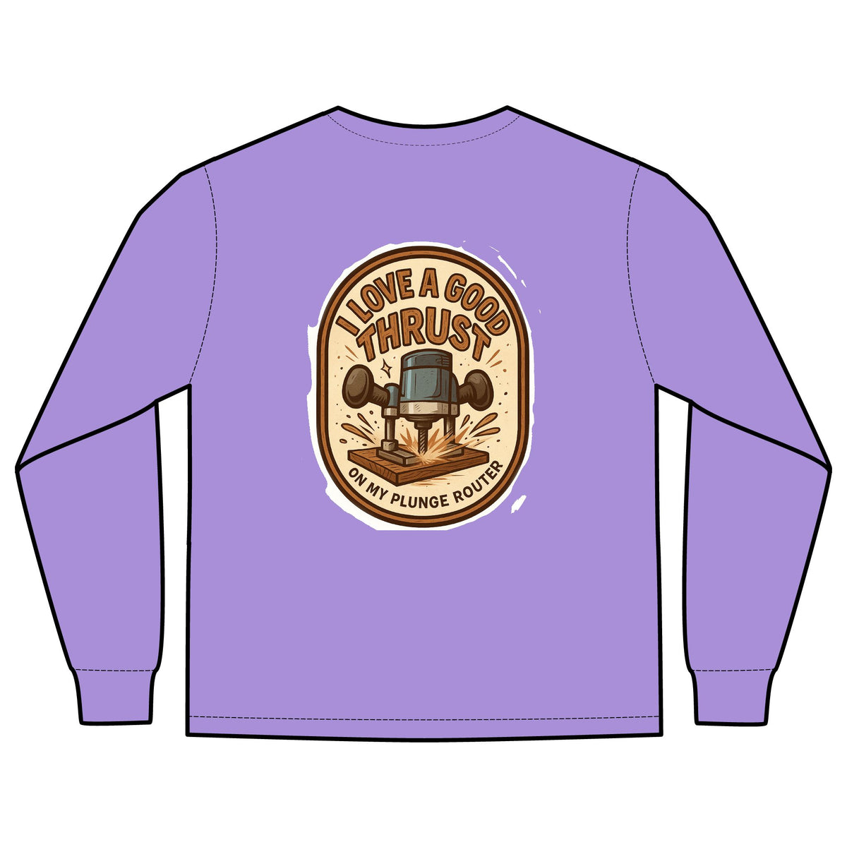 Plunge Router Long Sleeve Tee