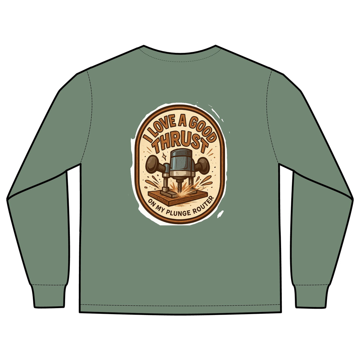 Plunge Router Long Sleeve Tee