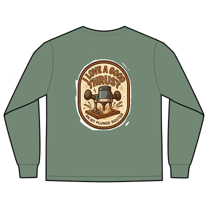 Plunge Router Long Sleeve Tee