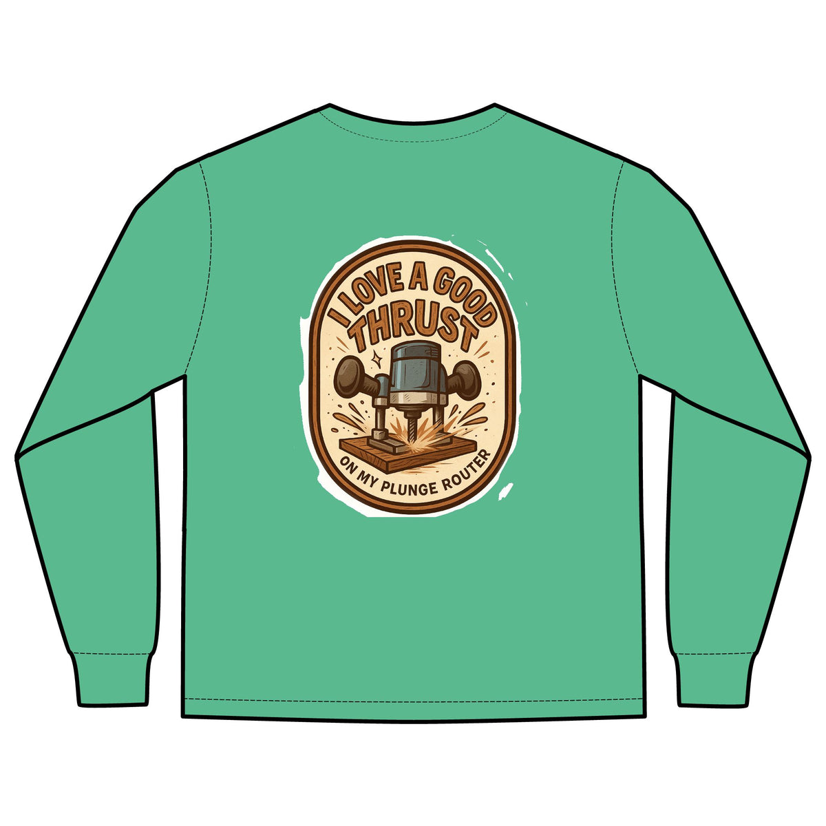 Plunge Router Long Sleeve Tee