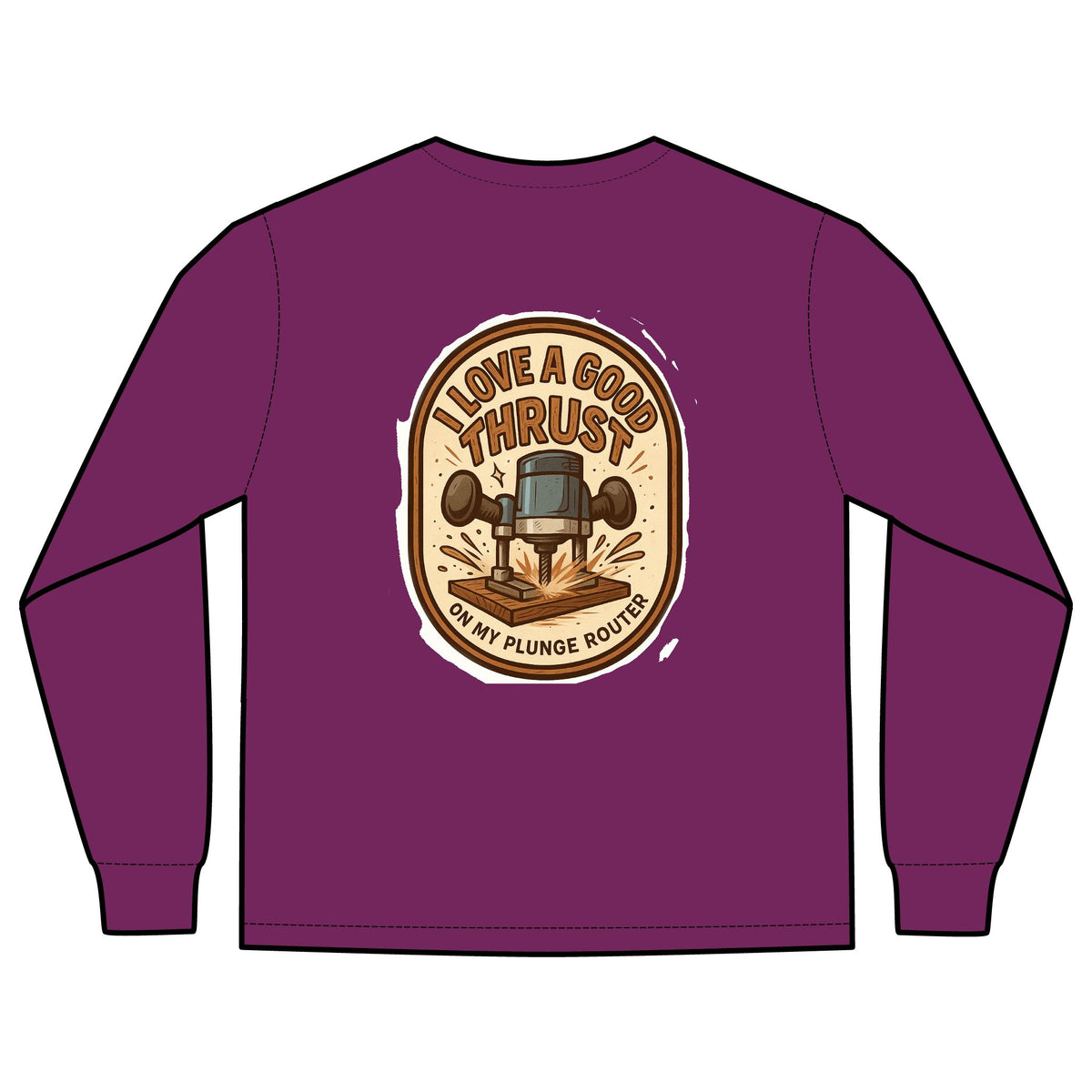 Plunge Router Long Sleeve Tee