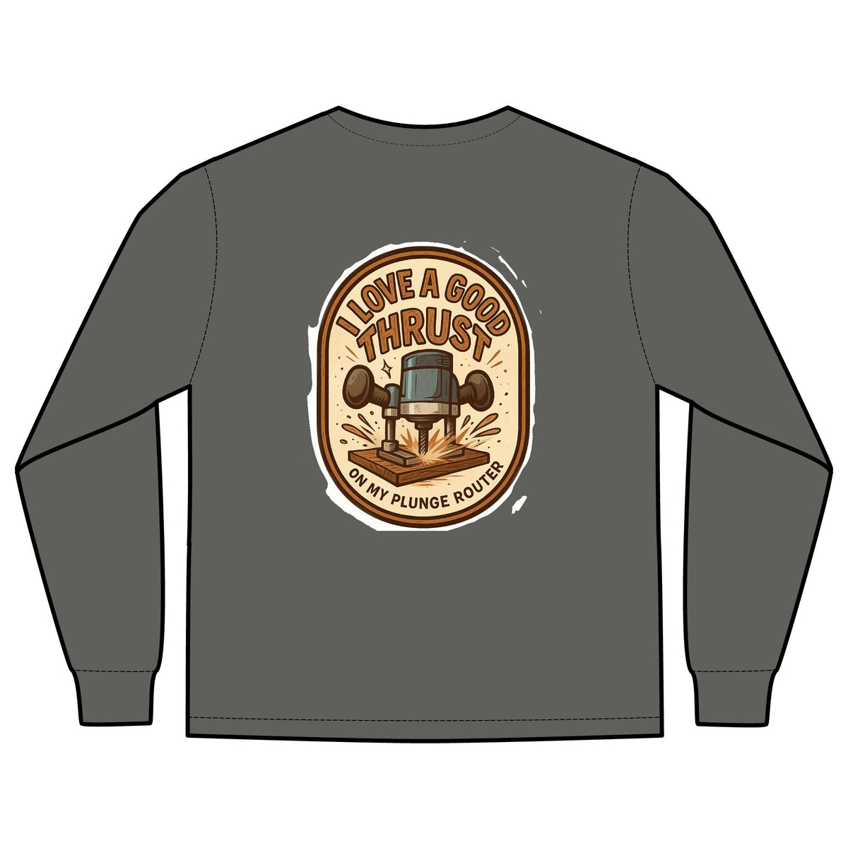 Plunge Router Long Sleeve Tee
