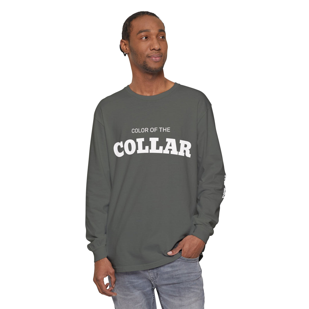Unisex Garment-dyed Long Sleeve T-Shirt
