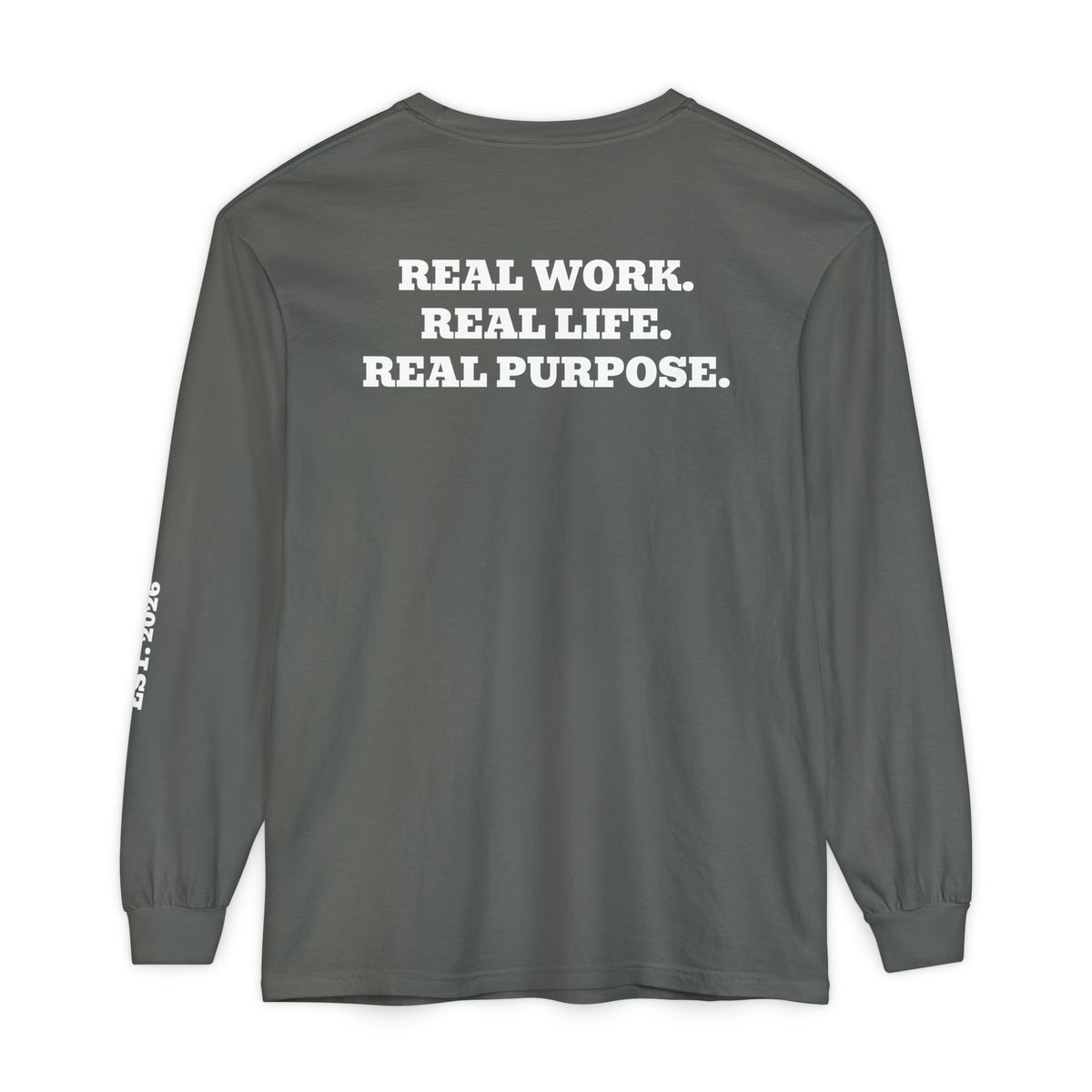 Unisex Garment-dyed Long Sleeve T-Shirt