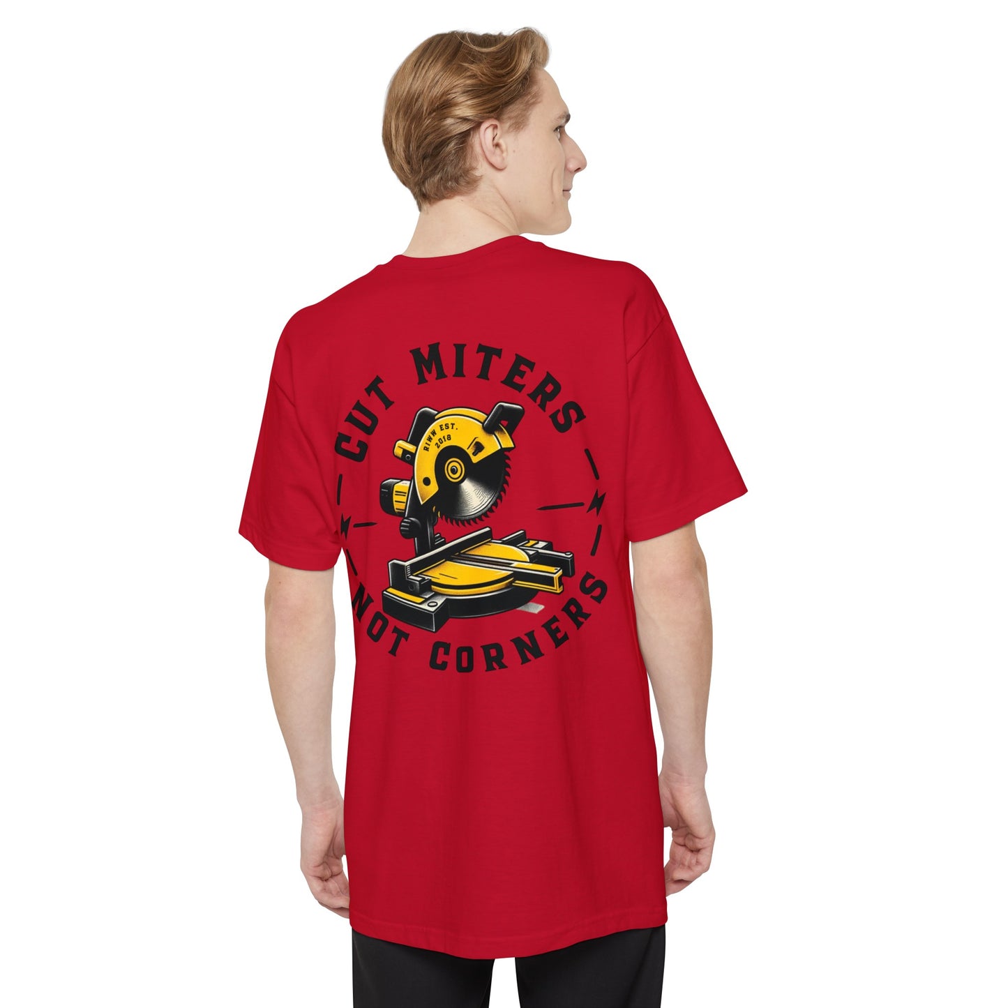 Cut Miters Not Corners Tall Tee