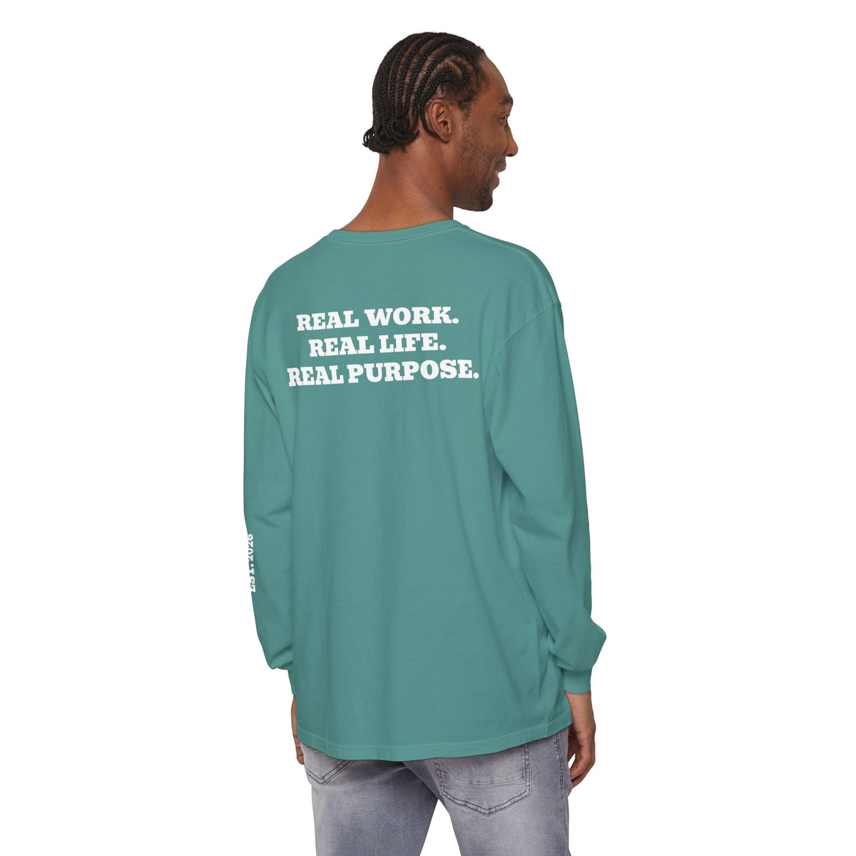 Unisex Garment-dyed Long Sleeve T-Shirt