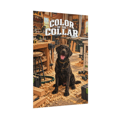 Rolled Poster – "Color of the Collar" Workshop Dog Print