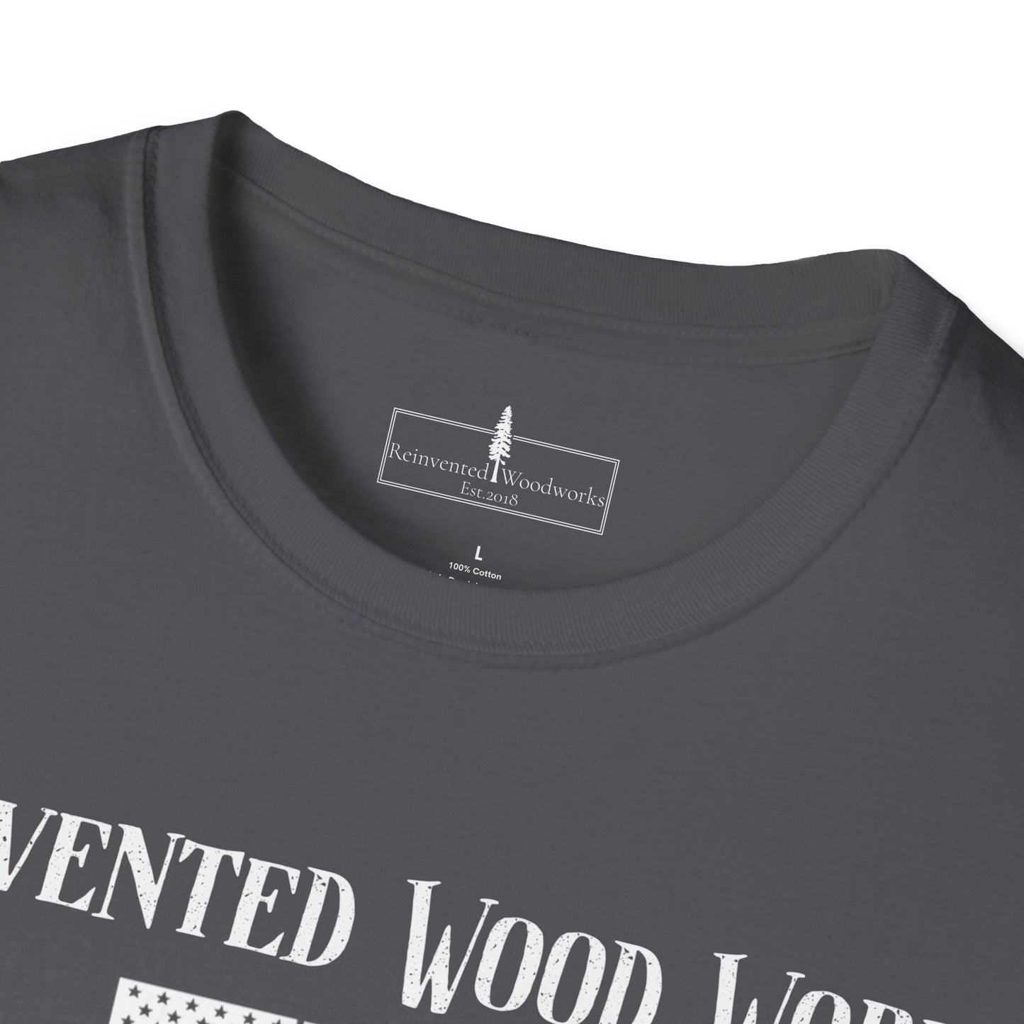 Reinvented Woodworks Motto Tee