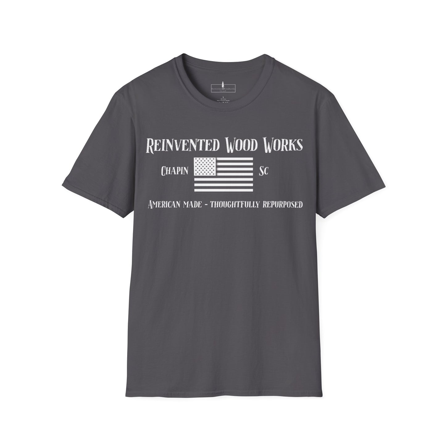 Reinvented Woodworks Motto Tee