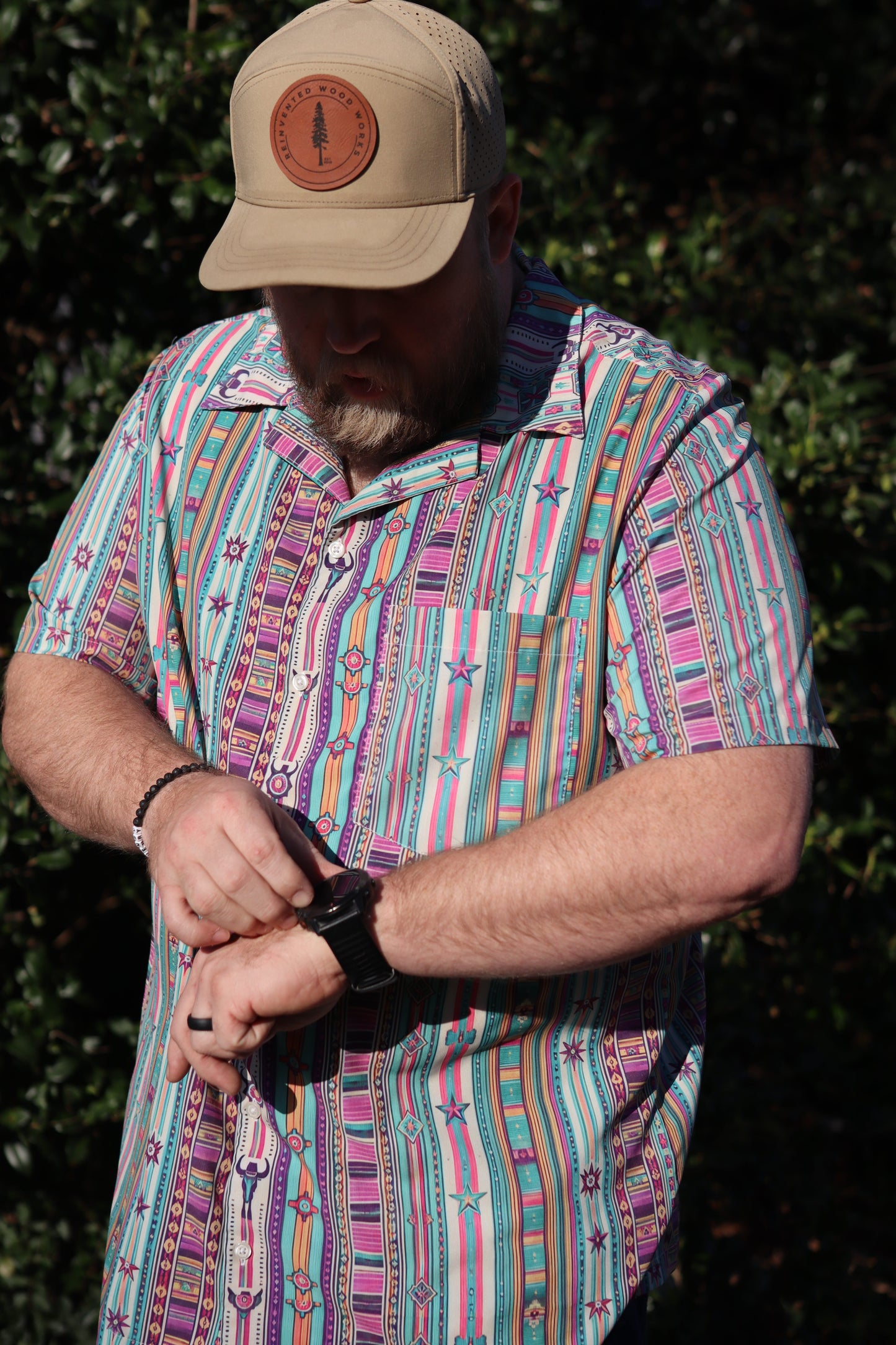 Father Figure Tex Mex Button Up