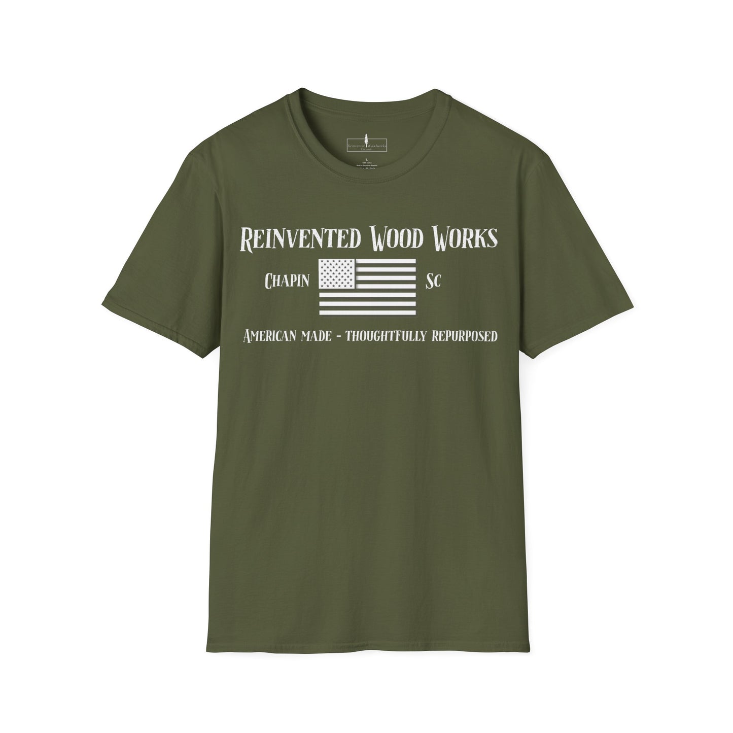 Reinvented Woodworks Motto Tee