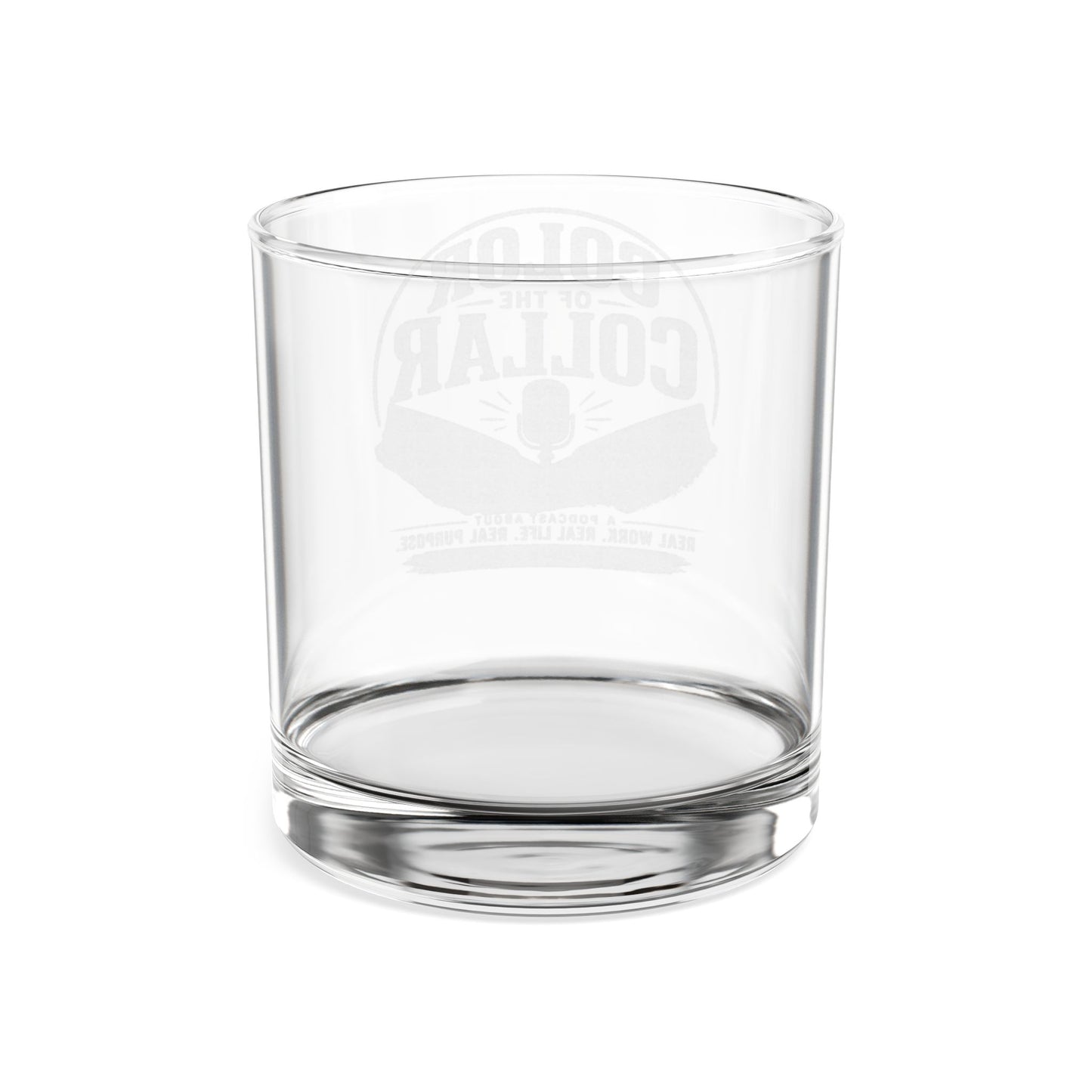 Color of the Collar Engraved Whiskey Glass – 10.5 oz Rocks Glass