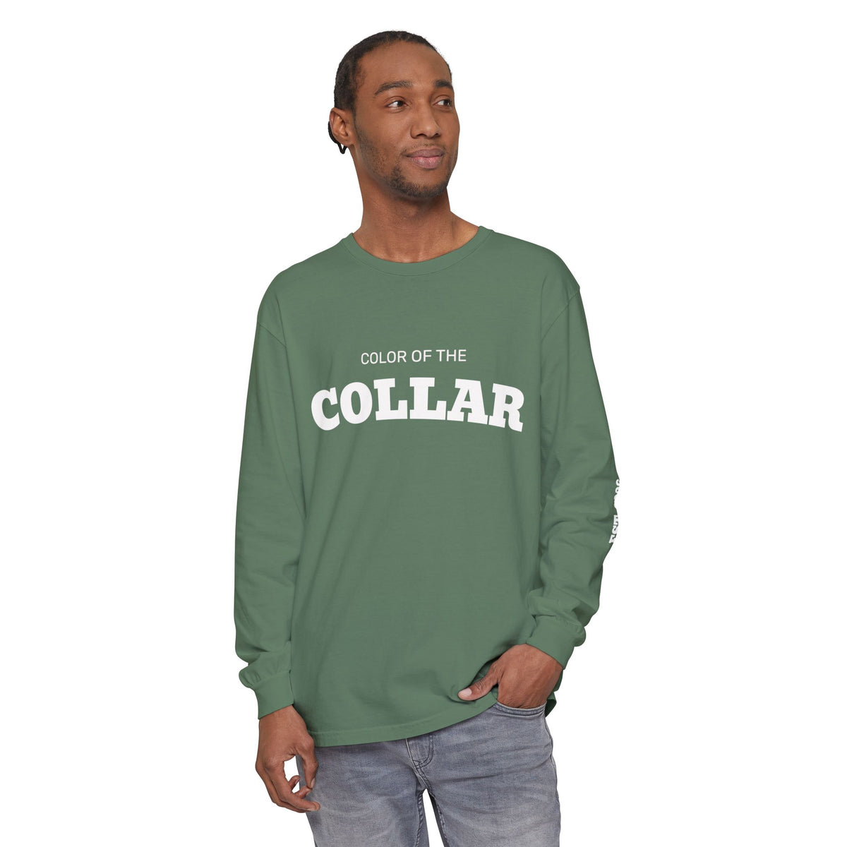 Unisex Garment-dyed Long Sleeve T-Shirt