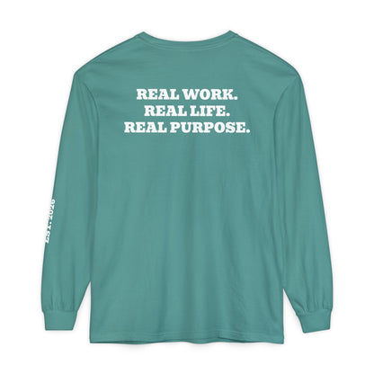 Unisex Garment-dyed Long Sleeve T-Shirt