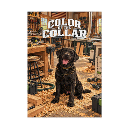 Rolled Poster – "Color of the Collar" Workshop Dog Print