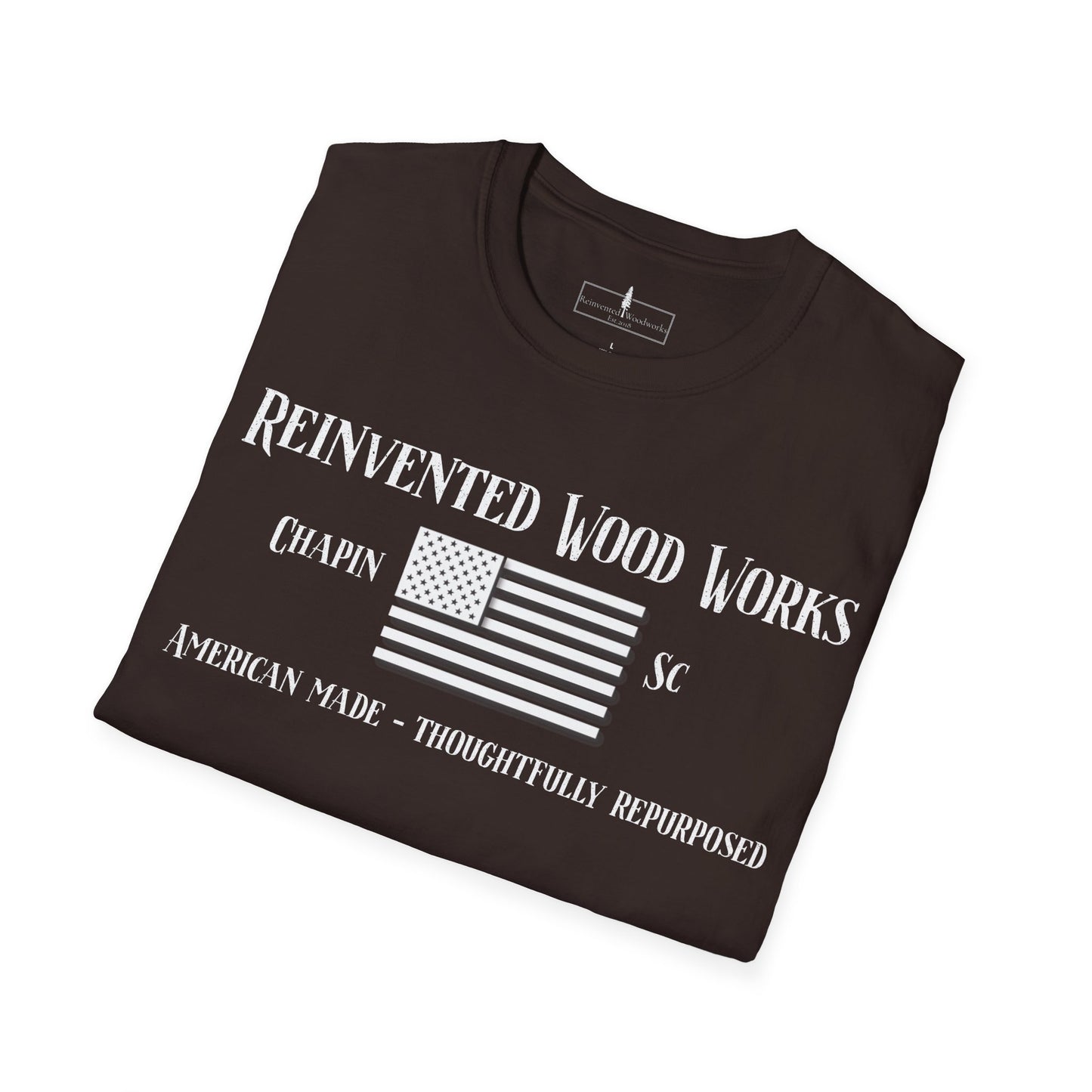 Reinvented Woodworks Motto Tee