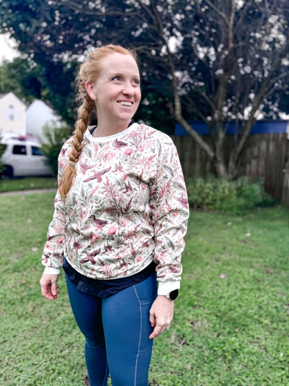 🪶 Feather & Flora Crewneck 🌱