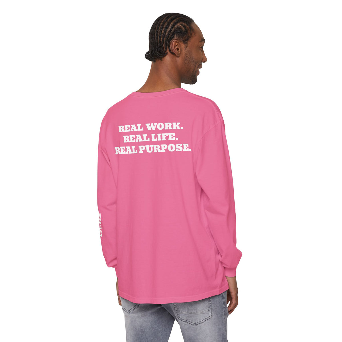 Unisex Garment-dyed Long Sleeve T-Shirt