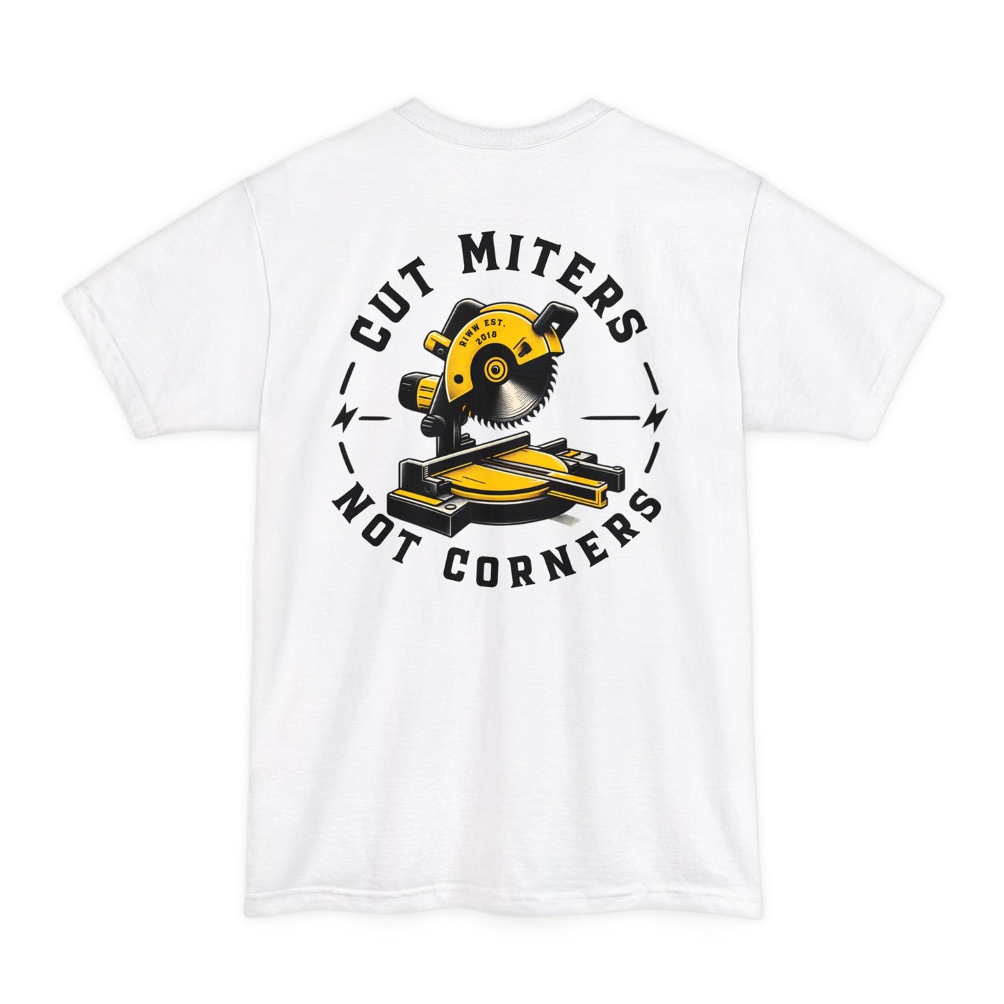 Cut Miters Not Corners Tall Tee