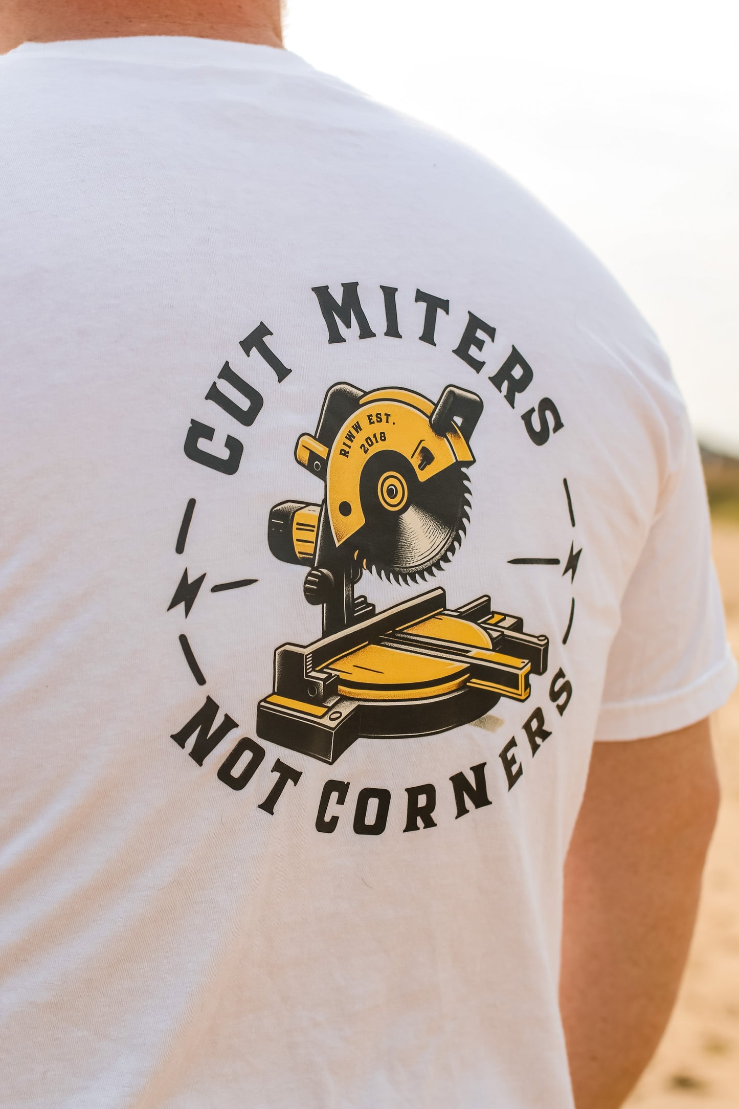 Cut Miters, Not Corners Craftsman Tee