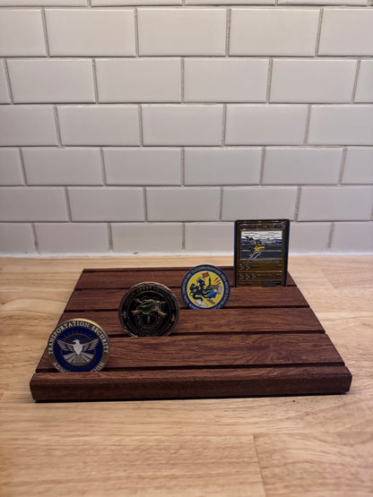 Desktop Challenge Coin Holder