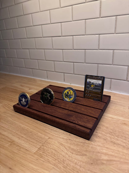 Desktop Challenge Coin Holder