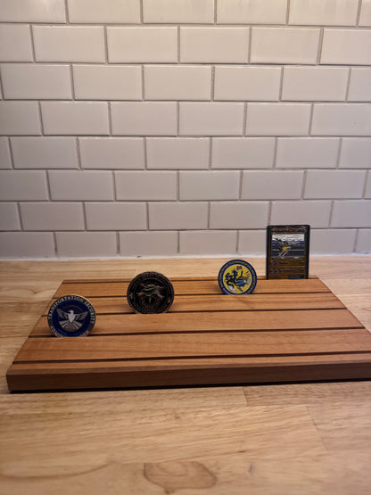 Desktop Challenge Coin Holder